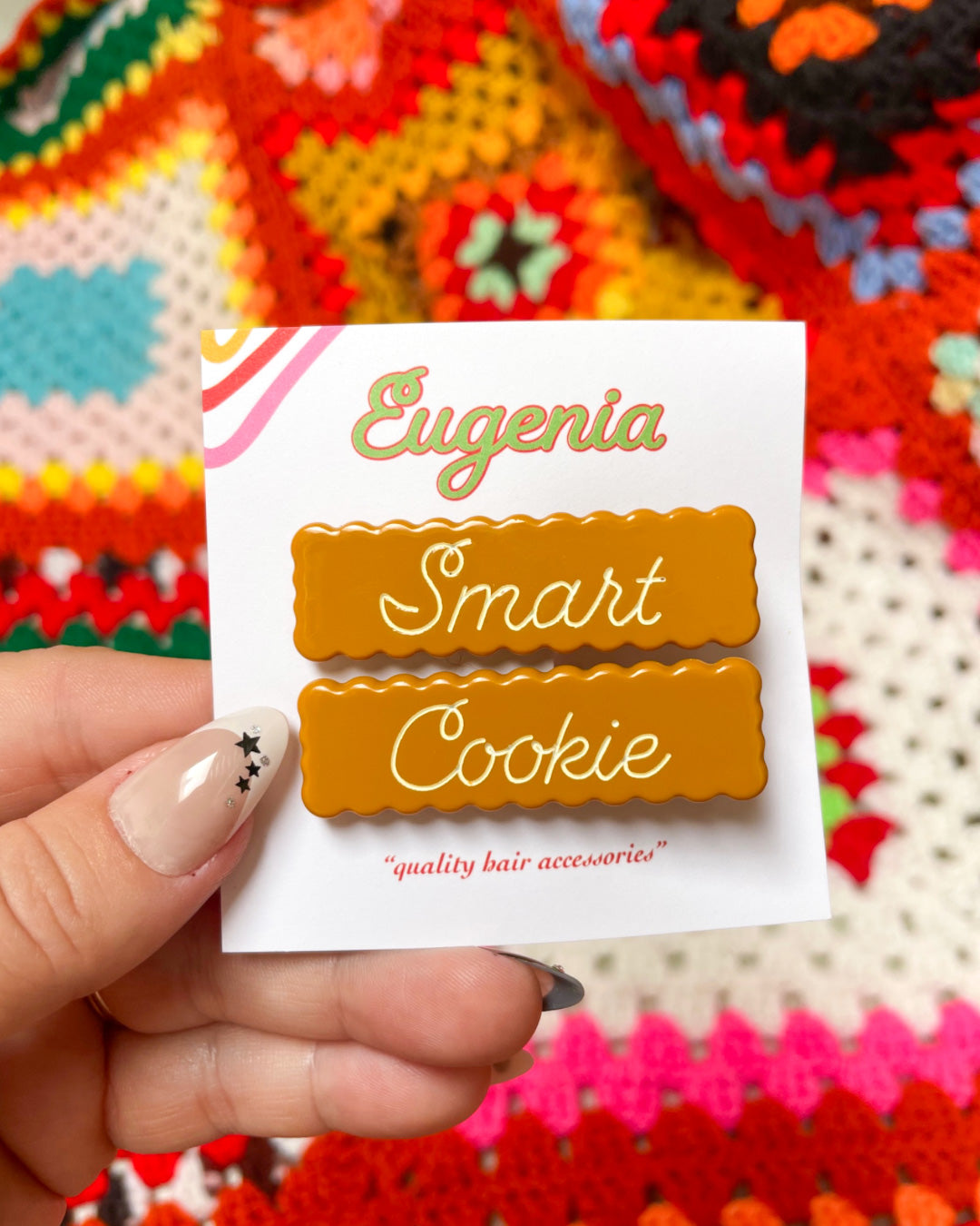 PREORDER Smart Cookie Hair Clips Set