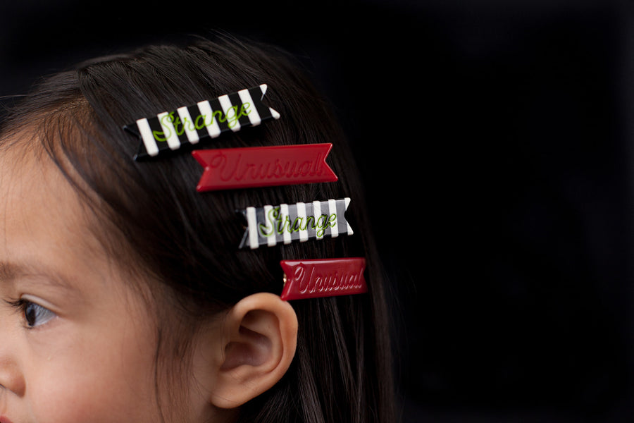 Strange and Unusual Hair Clips Set